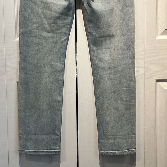 Cabi Blue Light‎ Wash High Rise Straight Leg Jeans Size 4 (fits larger) - Picture 8 of 10